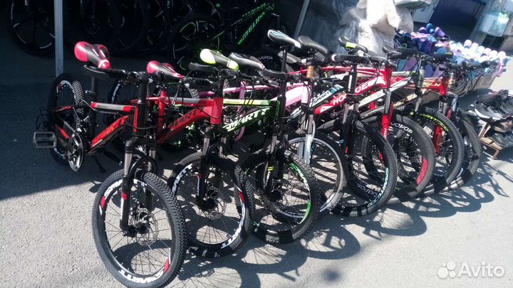 Велосипеды новые 20, 24,26,27.5,29дюймов