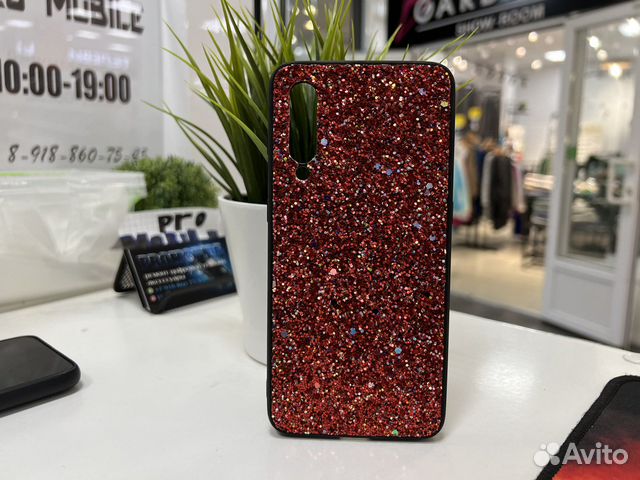 Чехол Блестки Xiaomi Mi 9