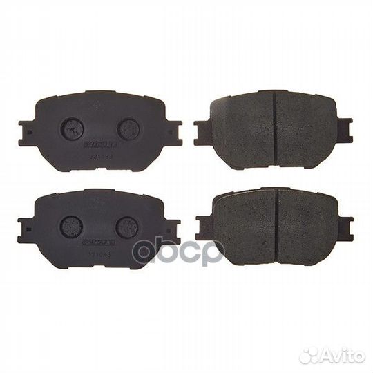 Колодки тормозные дисковые передние toyota coro