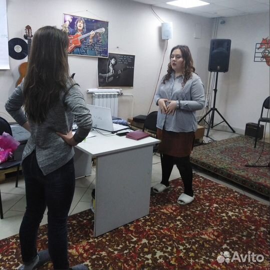 Первое занятие бесплатно Уроки Вокала