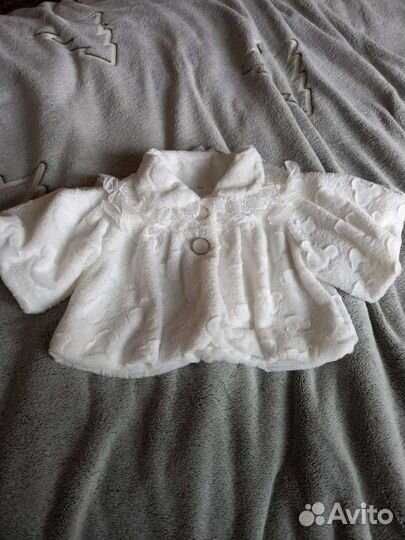 Болеро из искусственного плюша