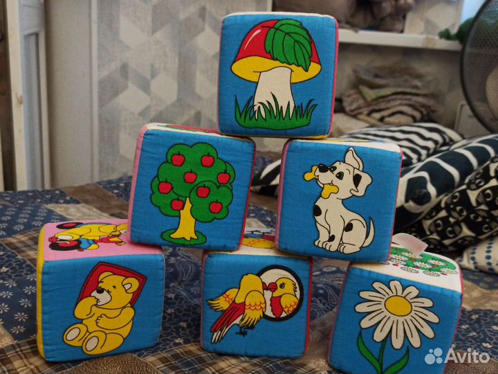 Кубики мякиши