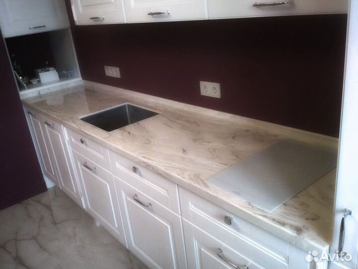 Столешница из камня для кухни м2