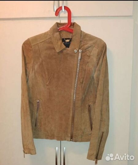 Куртка Patrizia Pepe и Mohito 42 замша