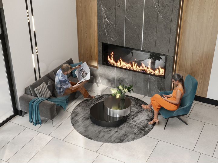 2-к. квартира, 49,4 м², 19/22 эт.