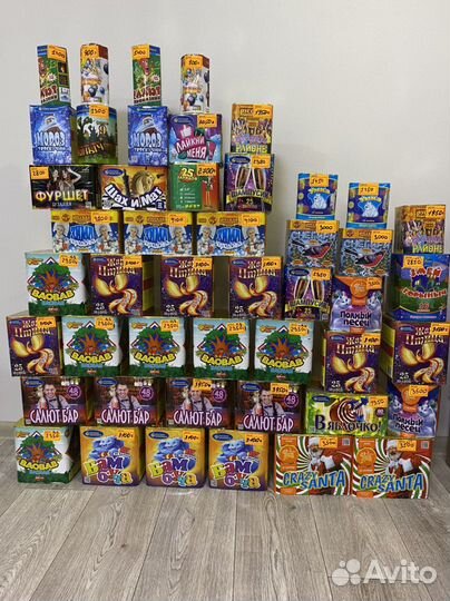 Салюты и фейерверки