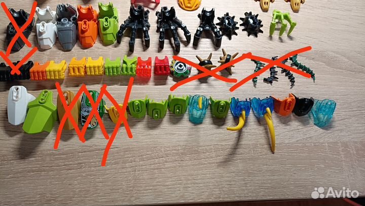 Lego детали к биониклам и hero factory,инструкции