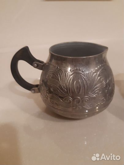 Чайный сервиз СССР,чайник металлический