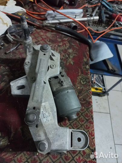 Трапеция дворников с mercedes w221