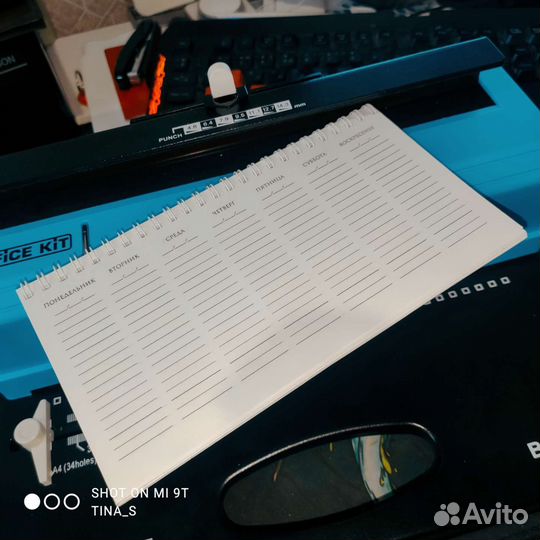 Блокнот для записи клиентов