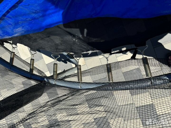 Батут 252 см, с защитной сеткой