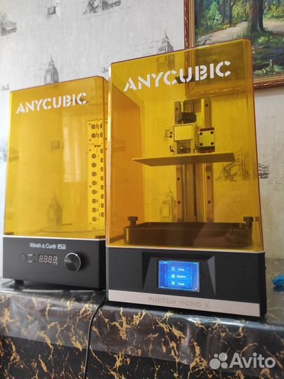 3D принтер anycubic mono x, мойка+сушка wash cure