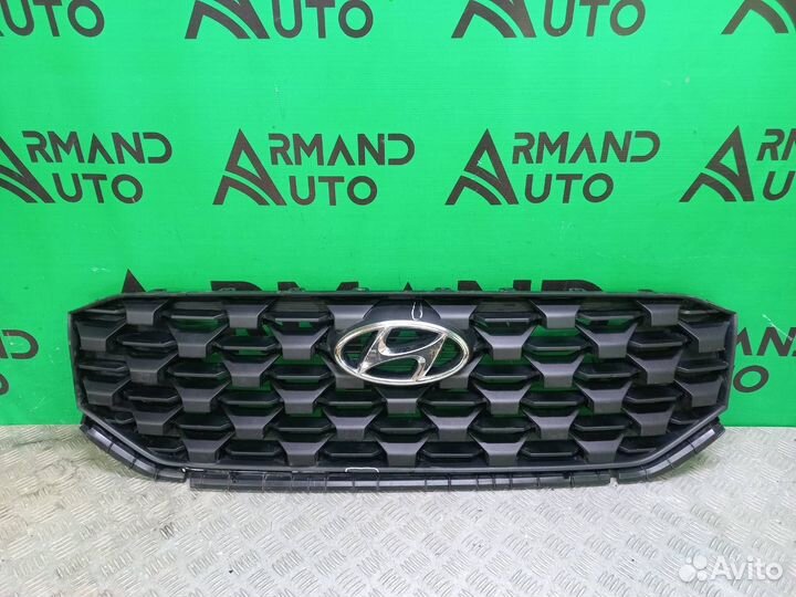 Решетка радиатора Hyundai Santa Fe 4 TM 2020-Нв