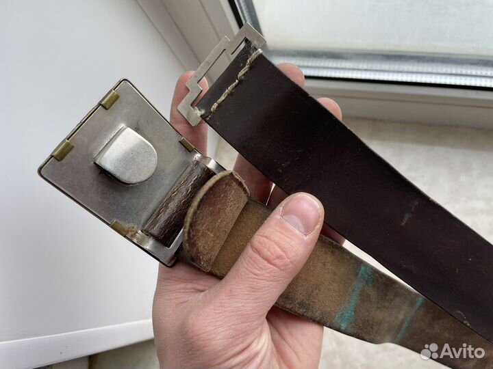 Ремень кожаный автомобиль СССР