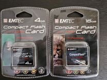 Карта памяти Compact Flash CF Emtec 8, 16 GB Новая