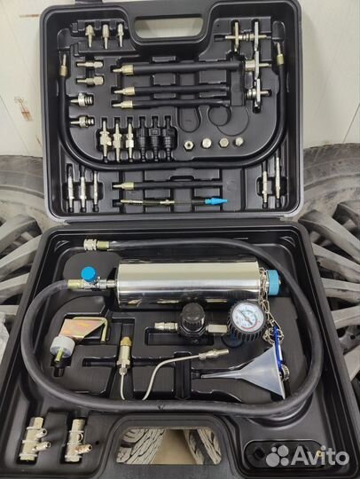 Установка для очистки топливной системы автомобиля