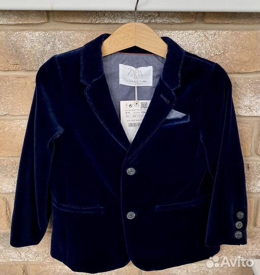 Пиджак zara детский 104см (3-4 года)
