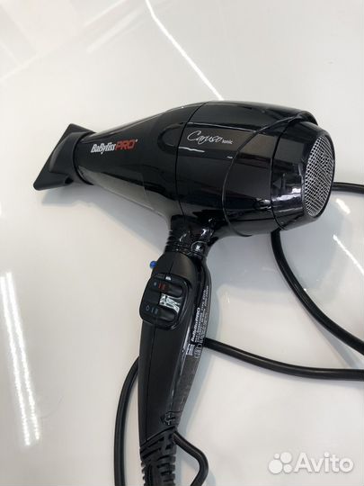 Фен профессиональный babyliss caruso ionic