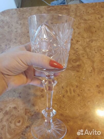 Большие бокалы хрусталь