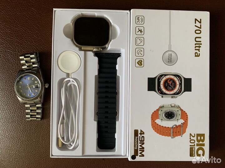 Клипса для часов rolex apple watch Z70 ultra