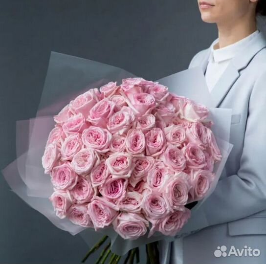 Цветы розы букет 51 шт с доставкой