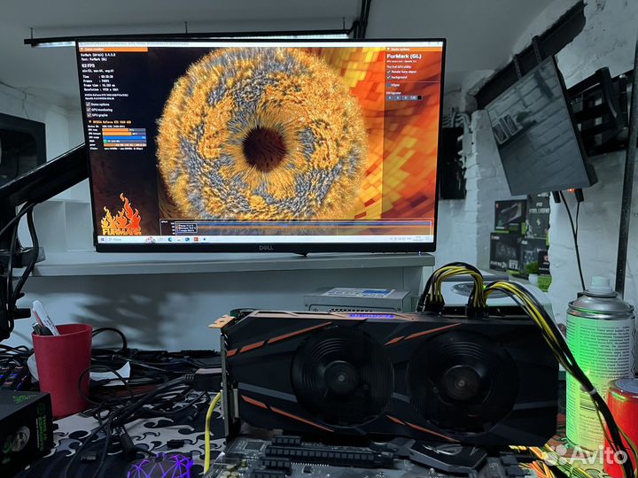 Видеокарта Gtx 1060 6Gb Gigabyte