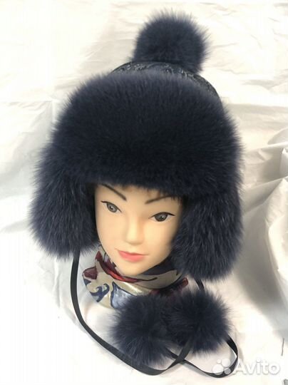 Шапка меховая детская