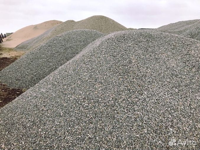 Щебень на подушку