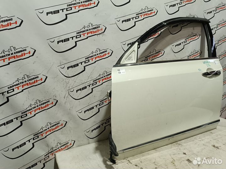 Дверь nissan teana J32 PJ32 TNJ32 H010AJN2MA передняя левая белый, QX1 VA9703