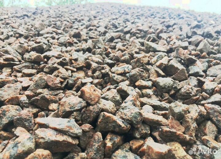 Щебень гравийный