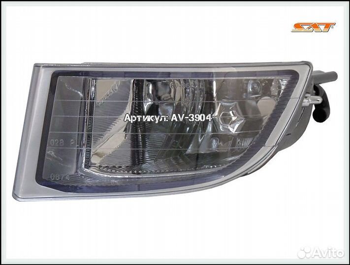 Фара противотуманная toyota land cruiser prado 2002 - 2009 левая