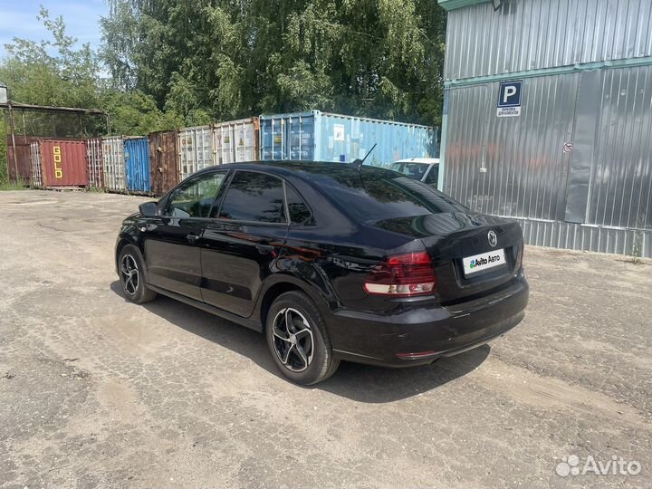 Volkswagen Polo 1.6 AT, 2019, 80 000 км