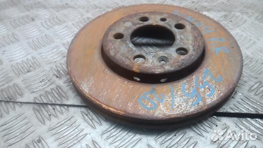 Диск тормозной передний skoda fabia 2 (3GM44K601)