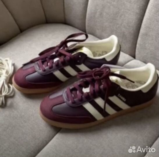 Кроссовки Adidas Samba OG maroon