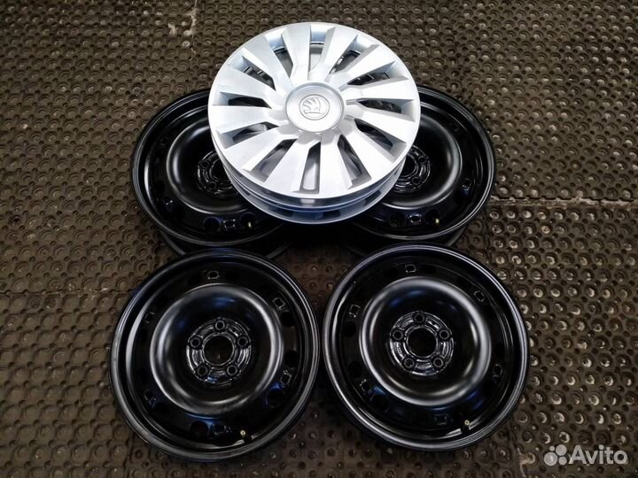 Диски R15 Skoda Rapid Fabia Volkswagen Polo 4 шт