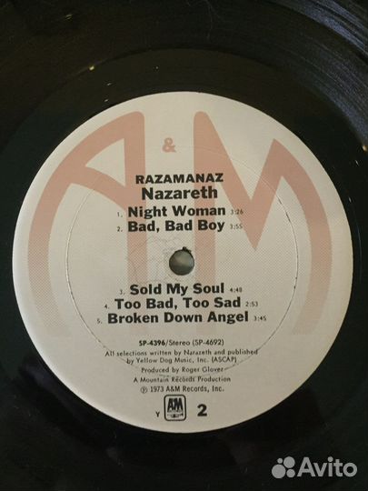 Виниловая пластинка Nazareth