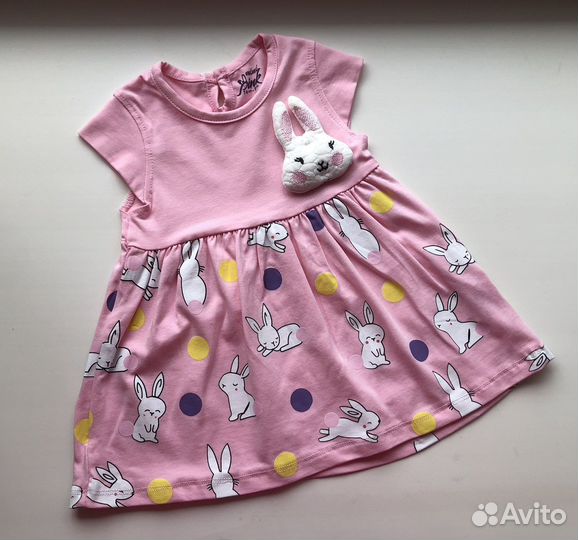Платье для девочки 74 80