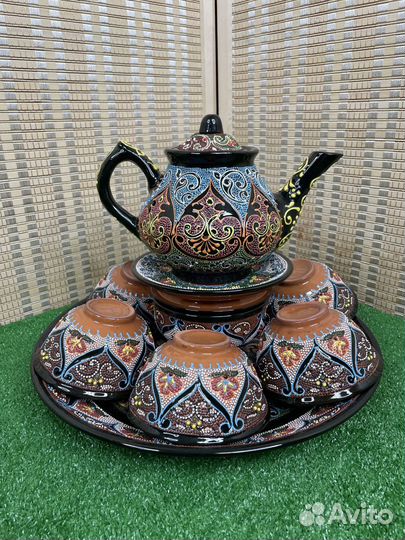 Чайный сервиз Бисер