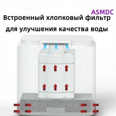 Мини фильтр для черепах