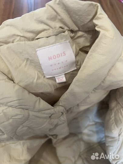 Стёганая куртка для девочки