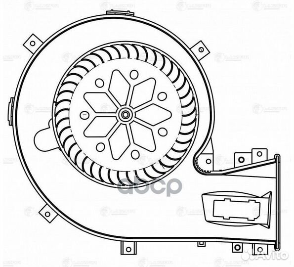 LFH 2144 вентилятор отопителя Opel Signum 03