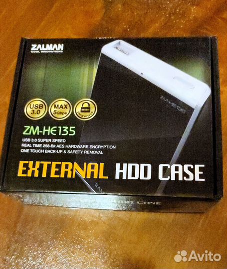 Внешний корпус для HHD или SSD накопителей zalman