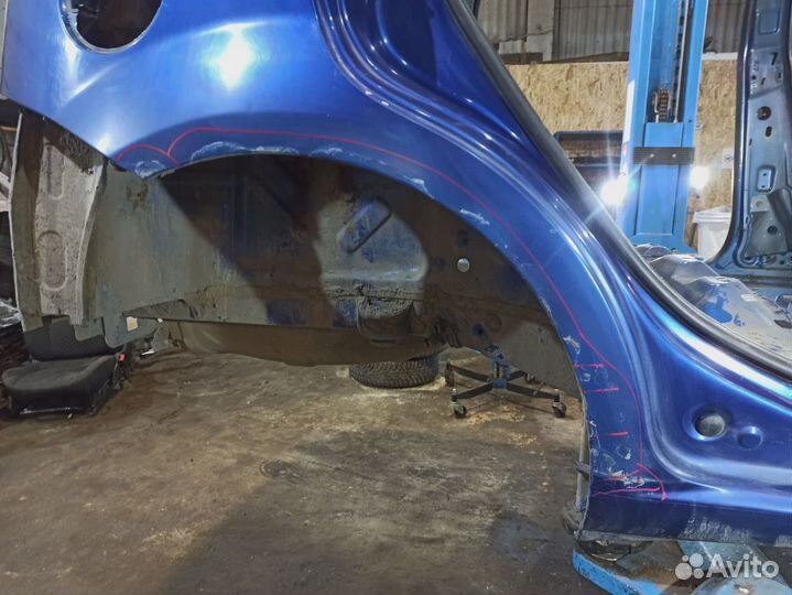 Крыло заднее правое Fiat Punto (199)