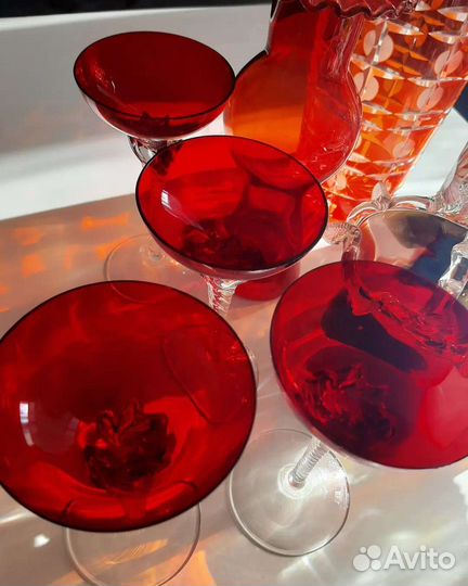 Винтажные вазы, фужеры, корзинки СССР