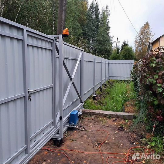 Откатные ворота