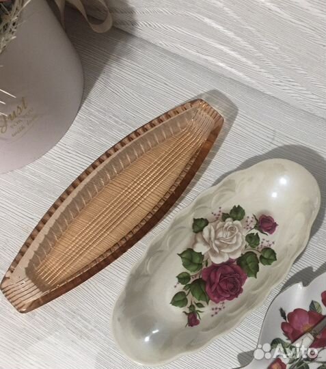 Селедочница, лимонница с вилкой Elan gallery