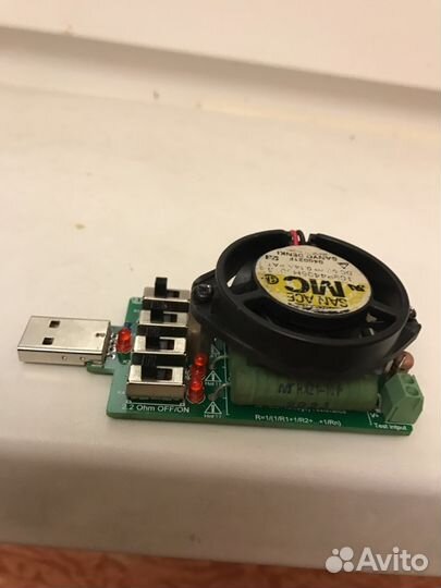 Нагрузка для проверки аккумуляторов 0.5-3.0а