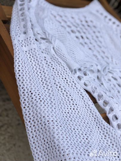 Вязаное платье