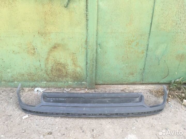 Юбка бампера задняя Volkswagen Touareg 3