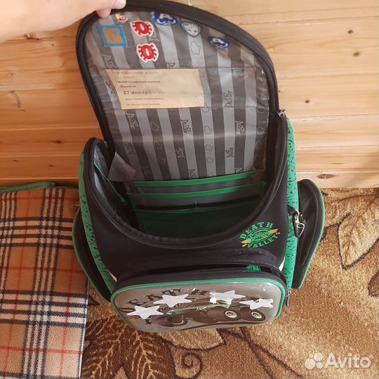 Портфель рюкзак Delune каркас оригинал